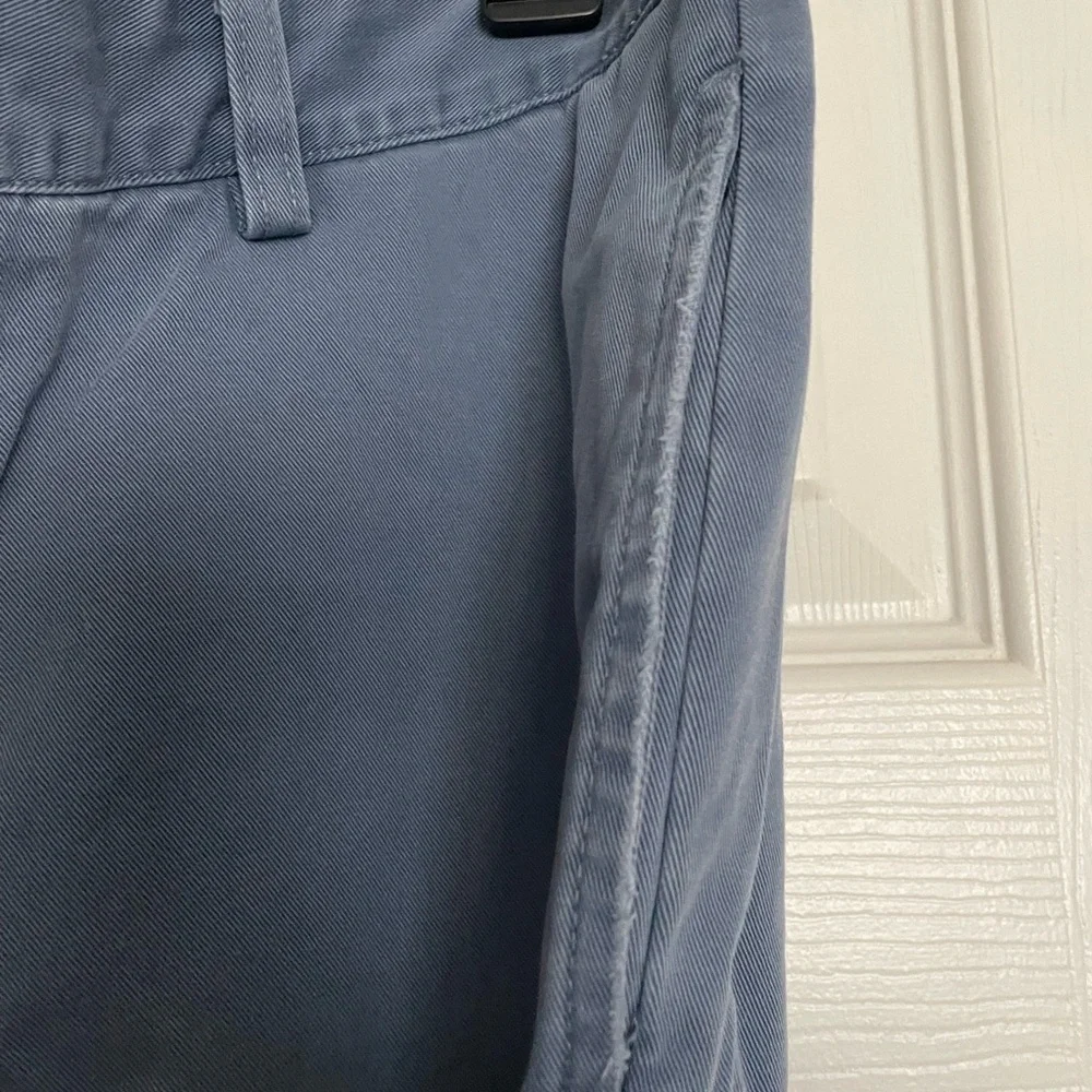 J. Crew Relaxed Fit Men's Slate Blue Chinos 100% Cotton 34X34